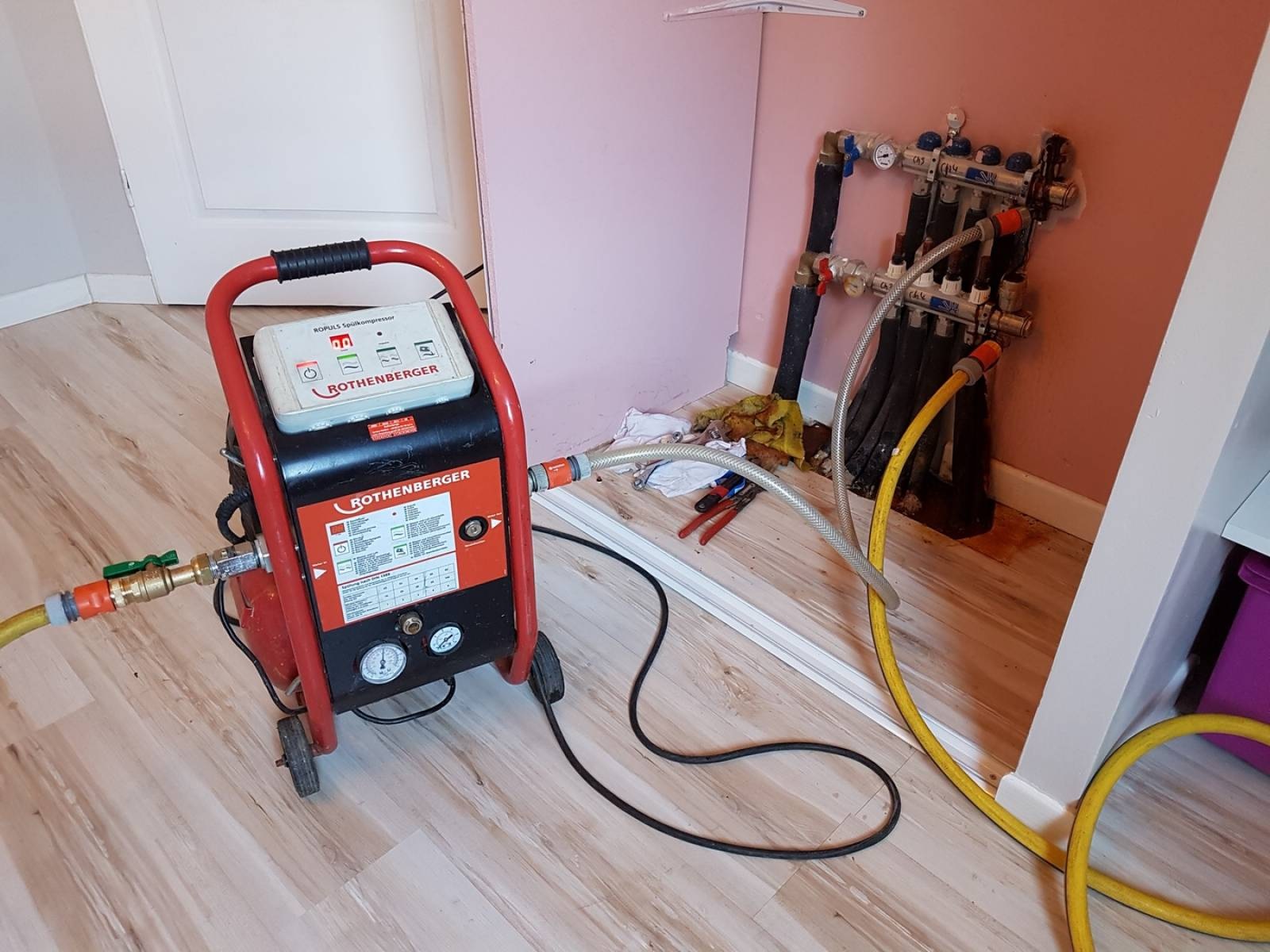 Ümraniye Parseller Vaillant Hermetik Şofben Petek Temizliği
